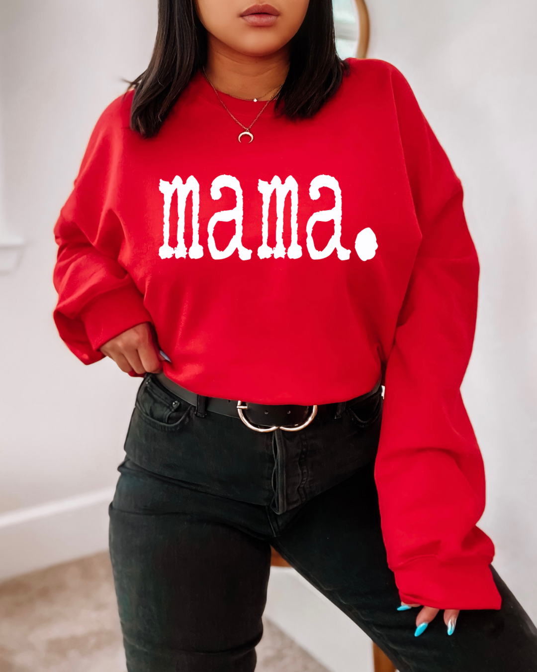 Mama Women’s Crewneck