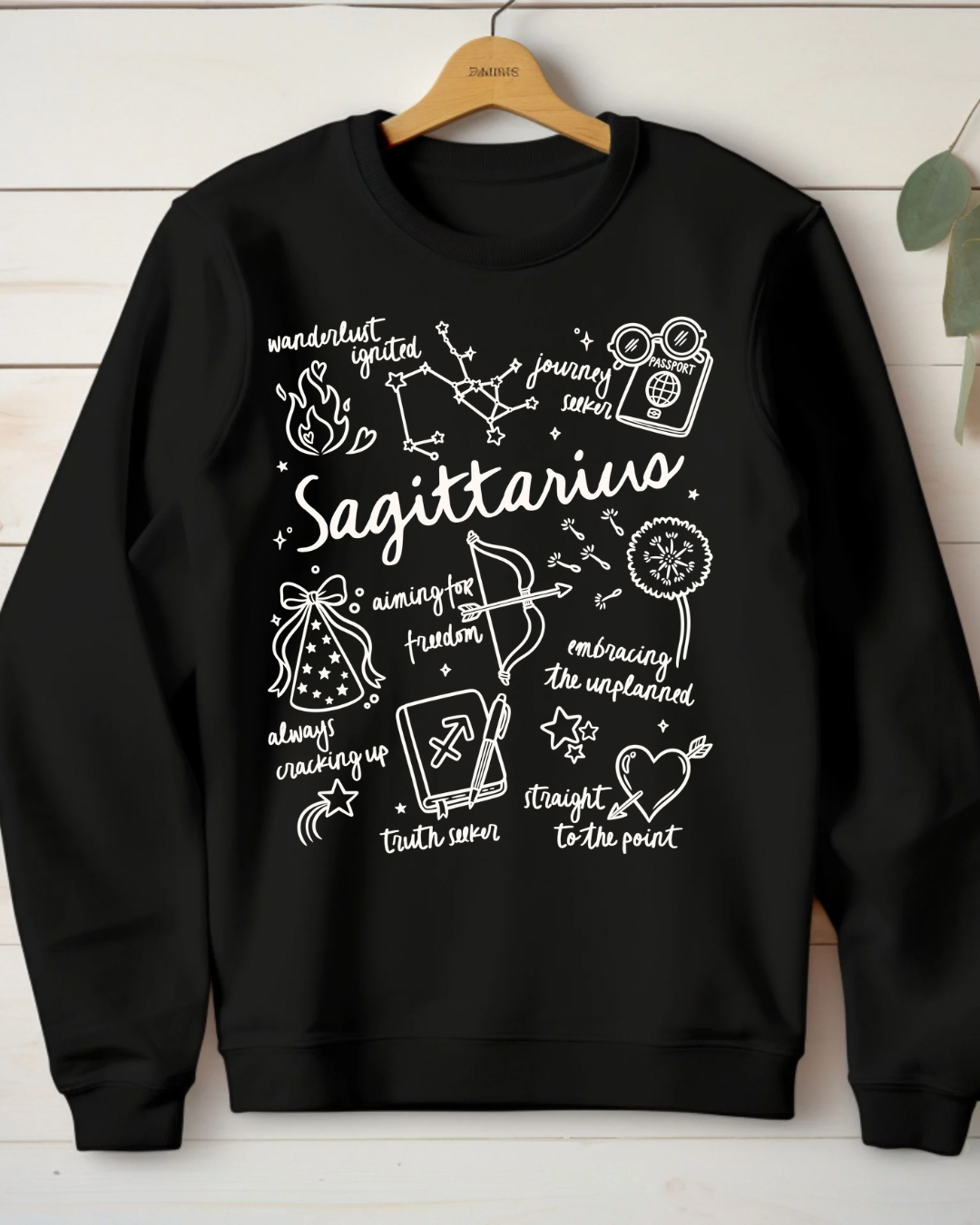Zodiac Reflection Women’s Crewneck Sweatshirt