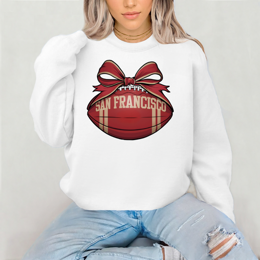 SF Bow Football Women’s Crewneck