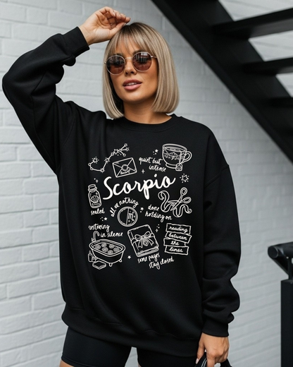 Zodiac Reflection Women’s Crewneck Sweatshirt
