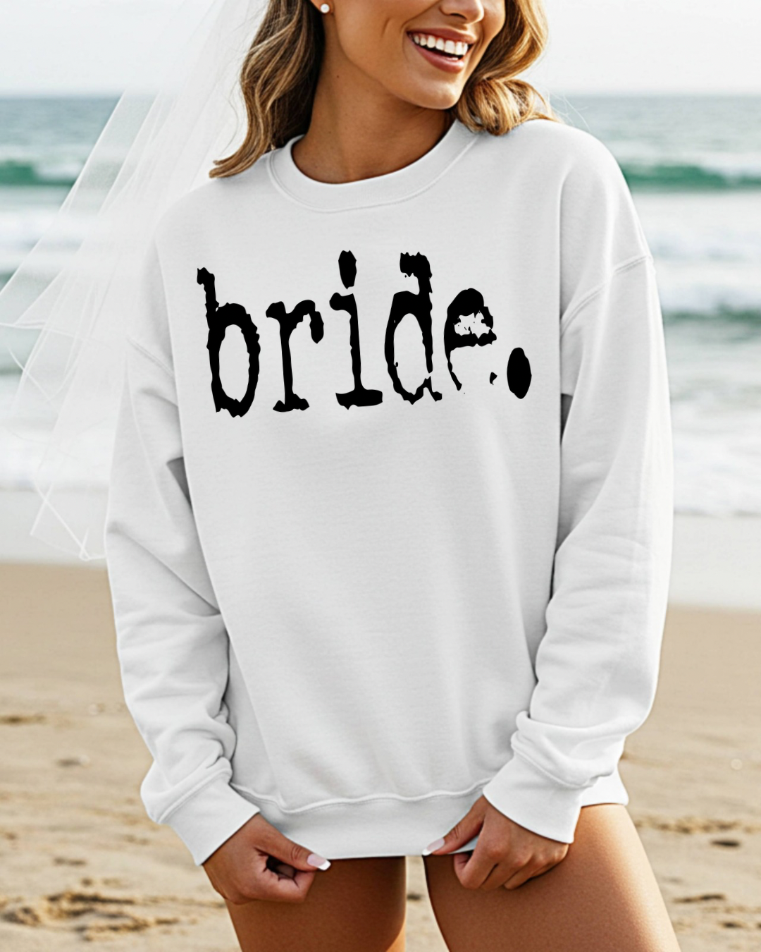 Bride Graphic Women’s Crewneck Sweatshirt