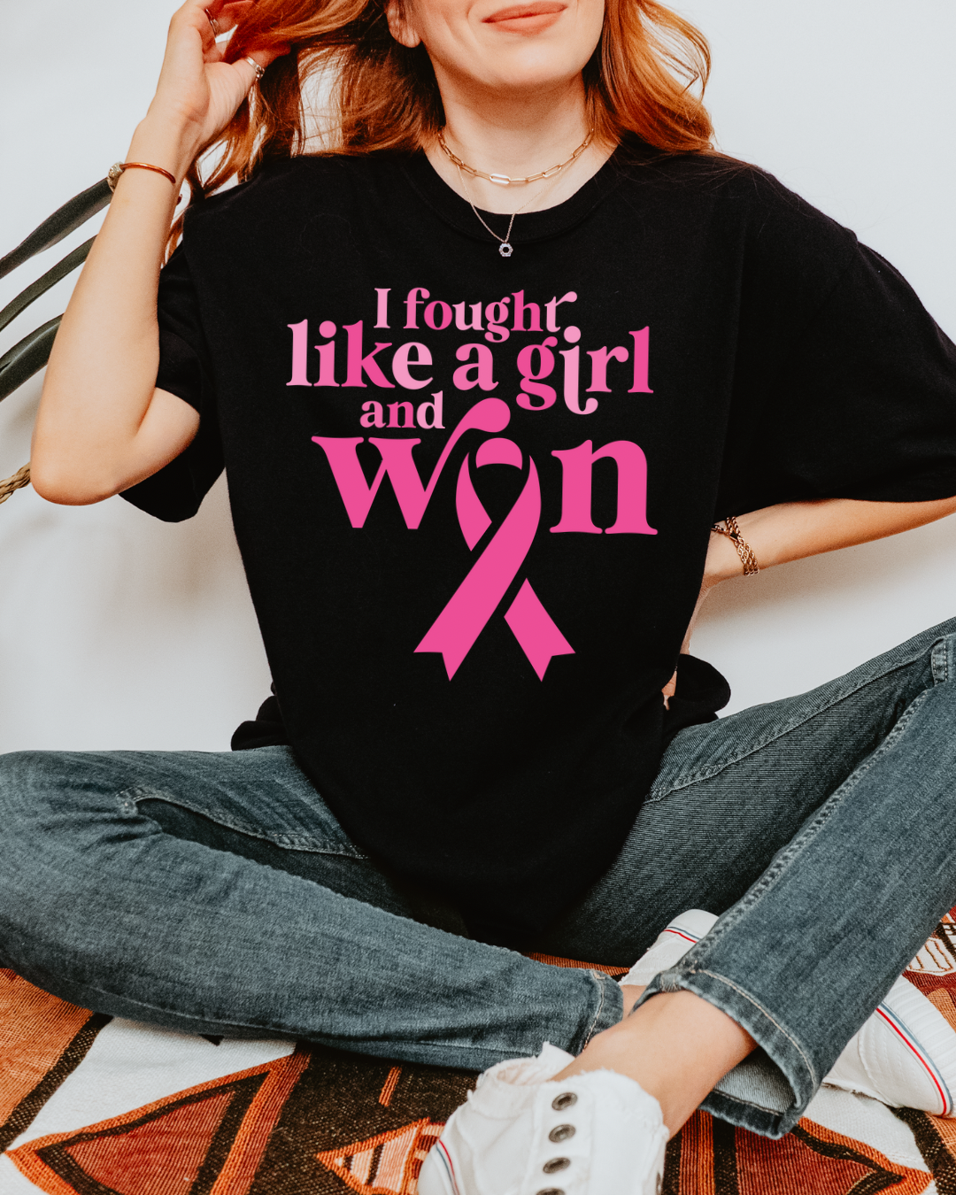 I Fought Like A Girl & Won Women’s Tee-Shirt