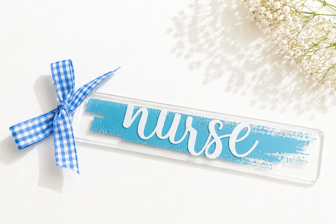 Nurse Acrylic Bookmark