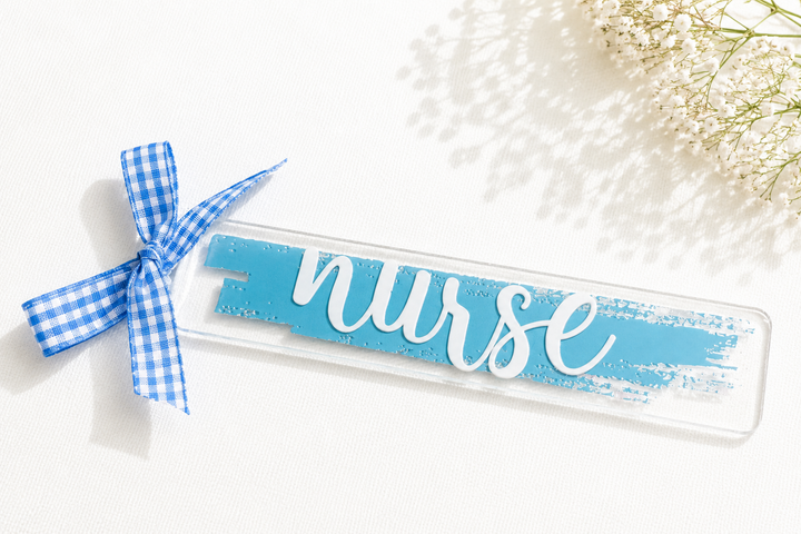 Nurse Acrylic Bookmark