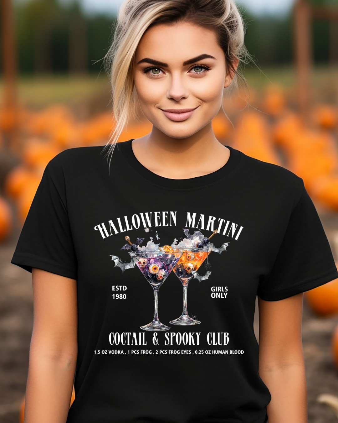 Halloween Martini Women’s Tee-Shirt