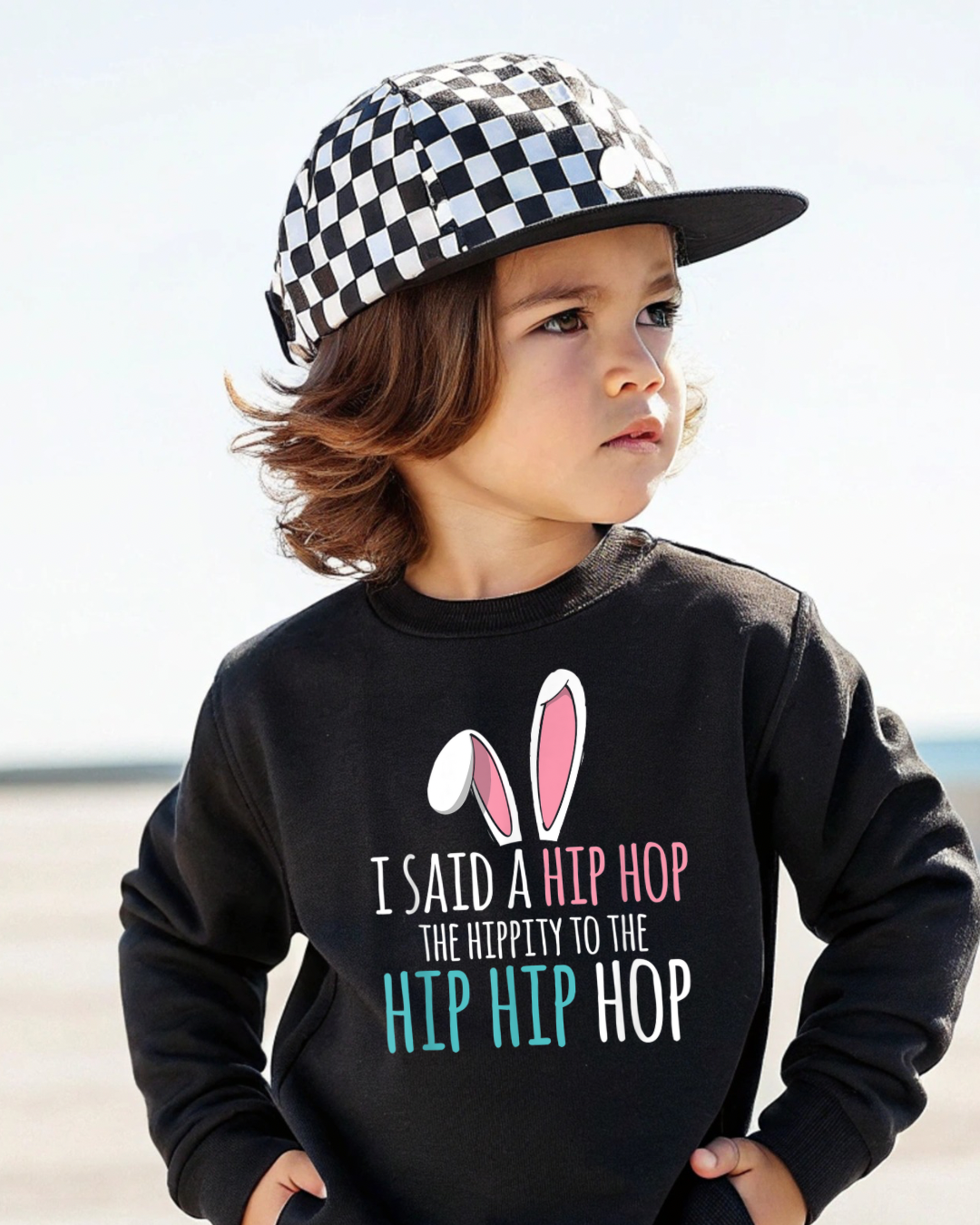 I Said A Hip Hop Kids Crewneck