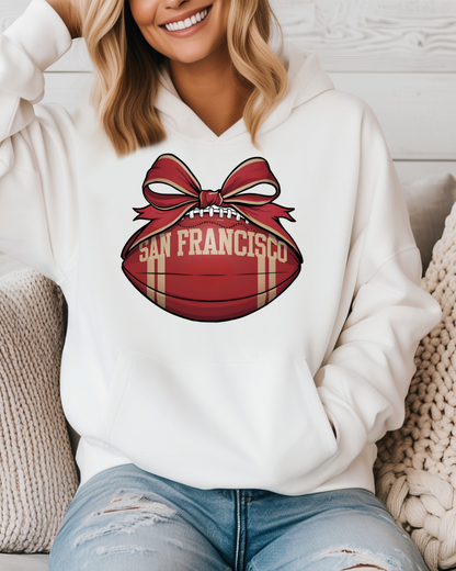 Bow Football Women’s Hoodie