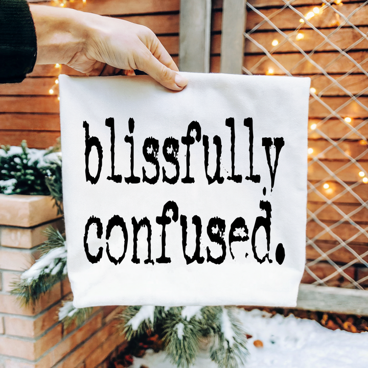 Blissfully Confused Women’s Crewneck Sweatshirt