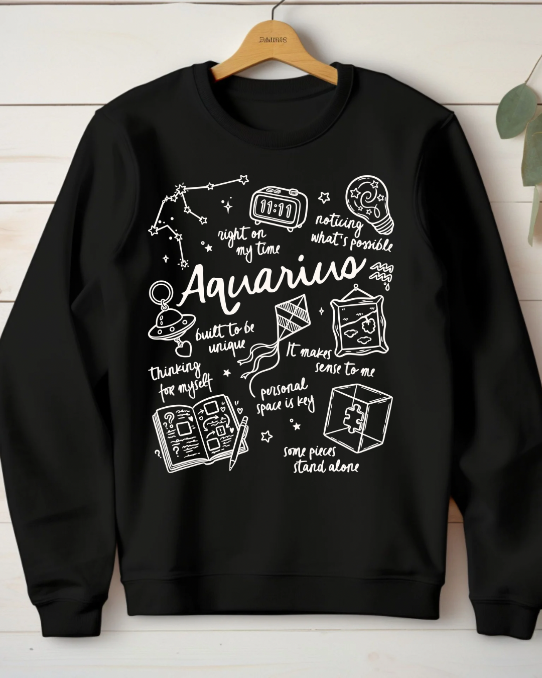 Zodiac Reflection Women’s Crewneck Sweatshirt