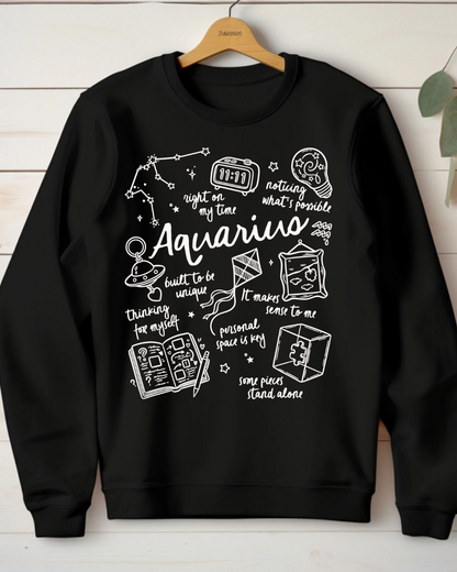 Zodiac Reflection Women’s Crewneck Sweatshirt