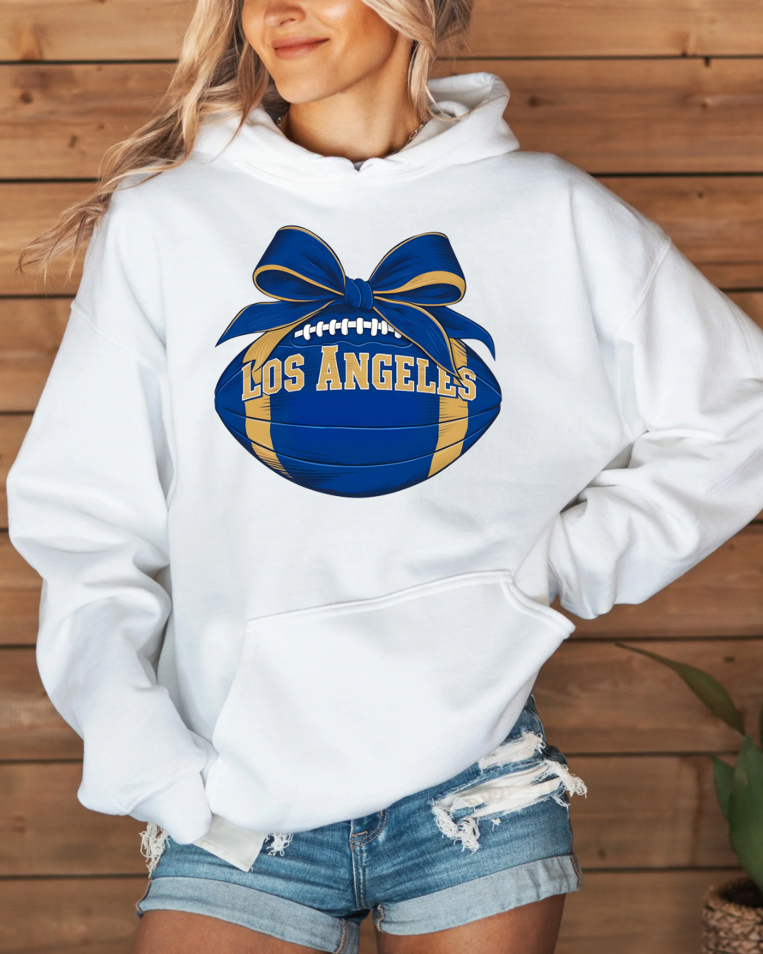Bow Football Women’s Hoodie