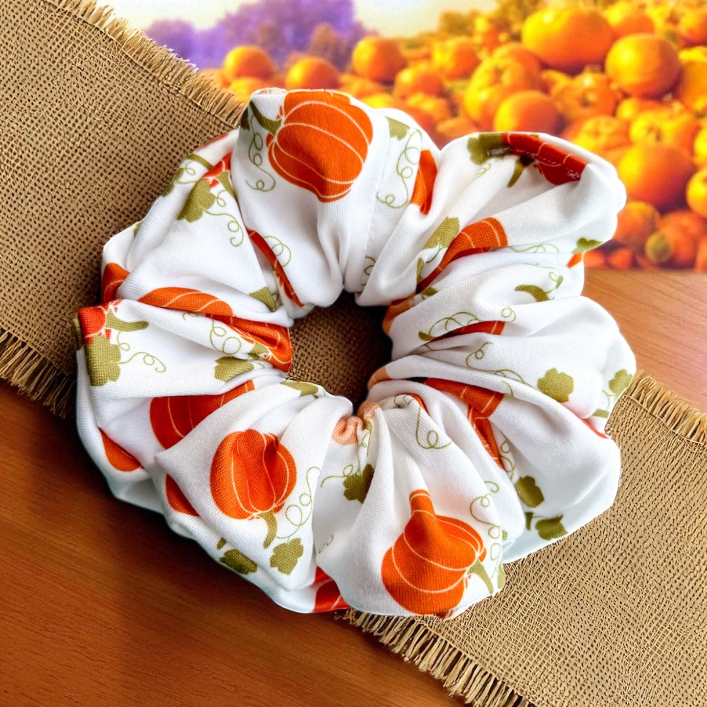 Pumpkin Spice & Everything Nice Scrunchie