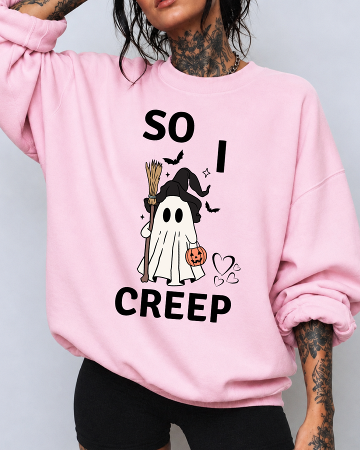 So I Creep Crewneck Sweatshirt