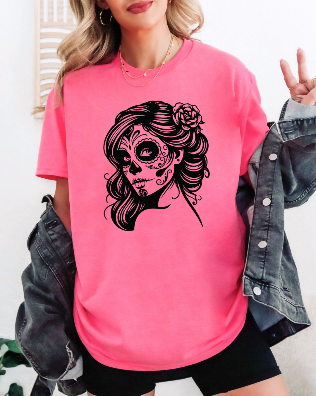 La Vida Skull Women’s Tee-Shirt