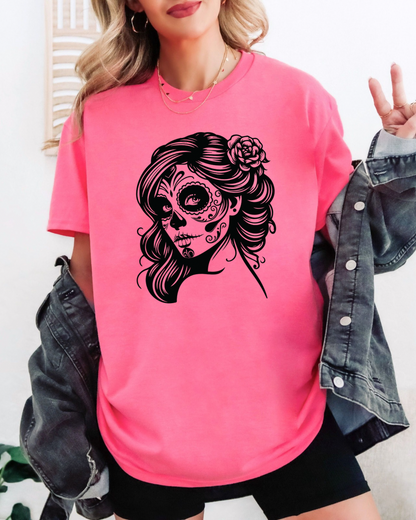 La Vida Skull Women’s Tee-Shirt