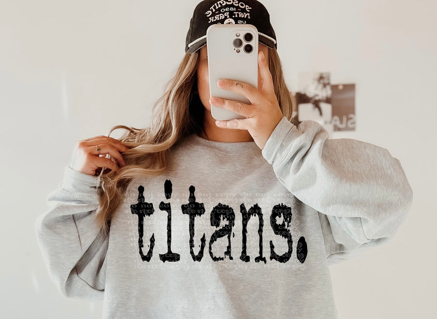 AFC Football Typography Women’s Crewneck