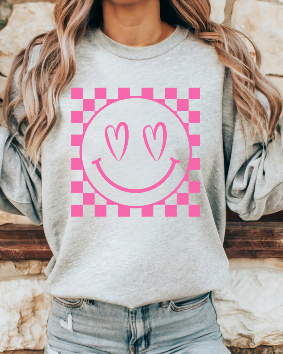 Happy Smiles Women’s Crewneck Sweatshirt