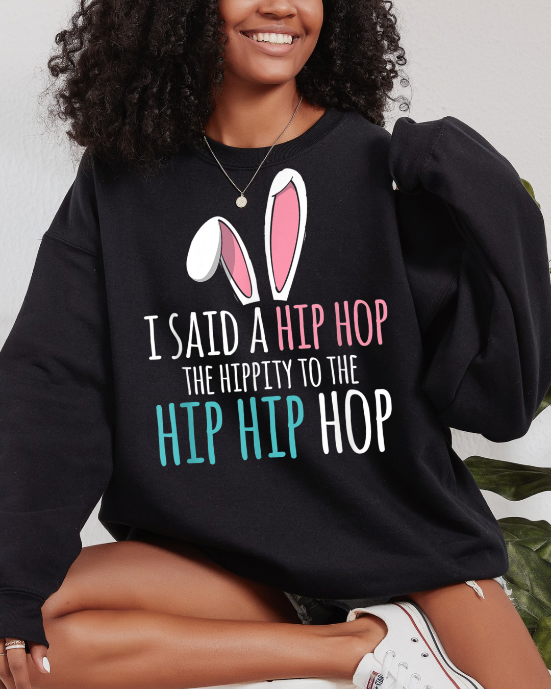 I Said A Hip Hop Women’s Crewneck