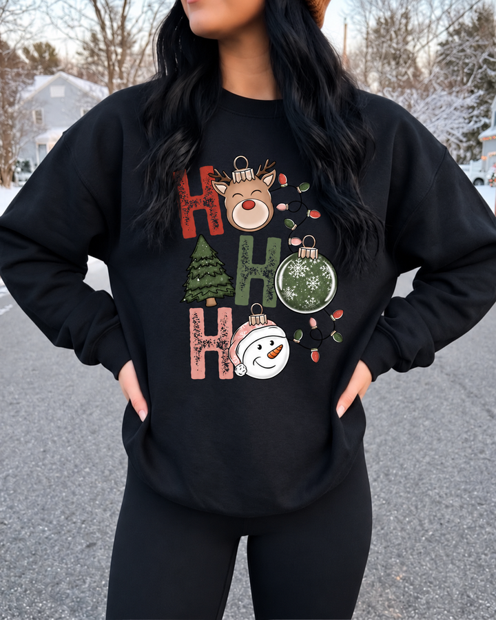 HO, HO, HO Women’s Crewneck Sweatshirt