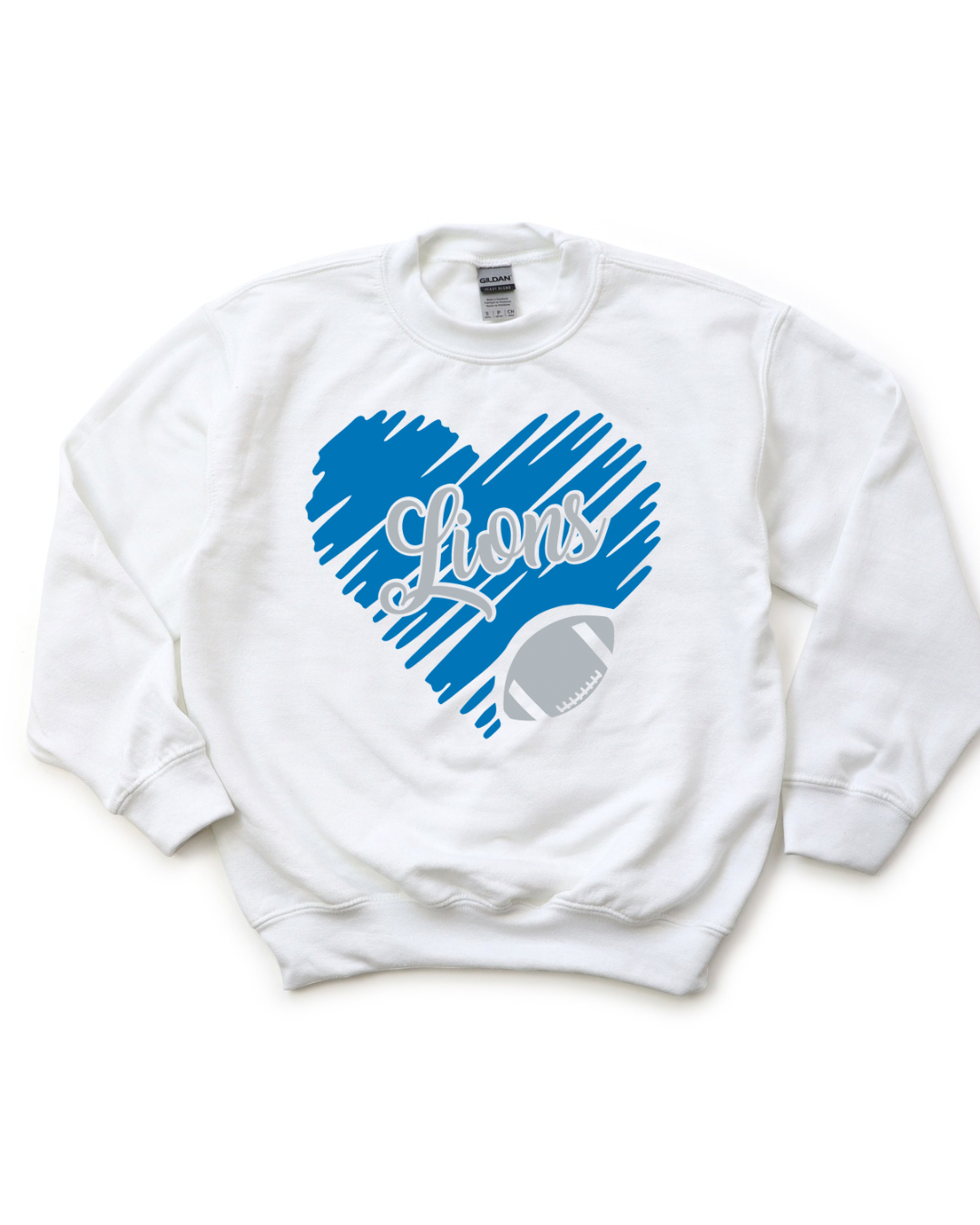 NFC I Heart My Team Kids Crewneck