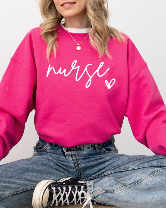 Nurse Love Women’s Crewneck Sweatshirt