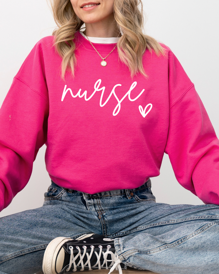 Nurse Love Women’s Crewneck Sweatshirt