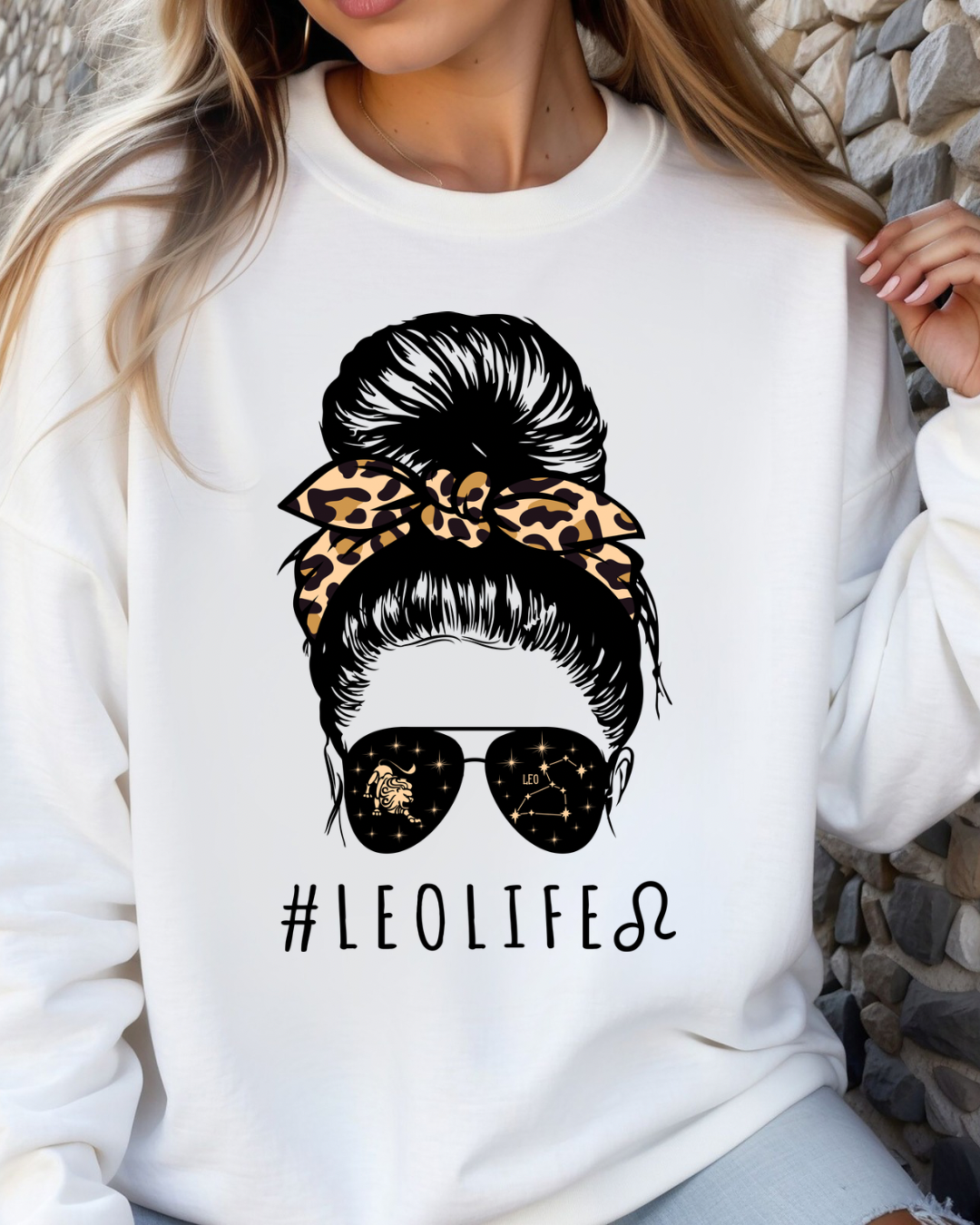 Shades On, Sign Strong Women’s Crewneck Sweatshirt