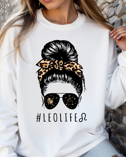 Shades On, Sign Strong Women’s Crewneck Sweatshirt