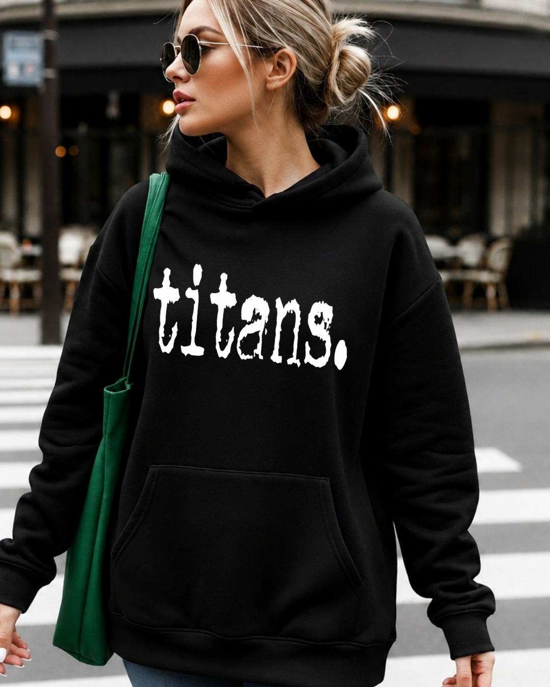 Go Team Go Graphic Women’s Hoodie