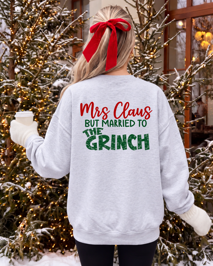 Married To The Grinch Crewneck