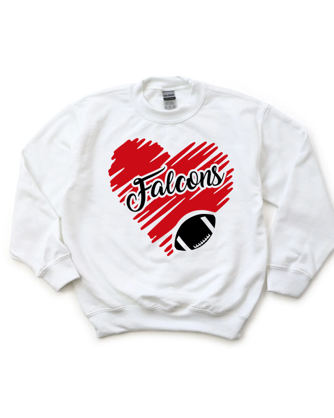 NFC I Heart My Team Kids Crewneck