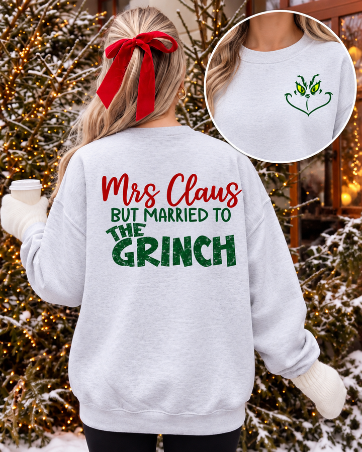 Married To The Grinch Crewneck