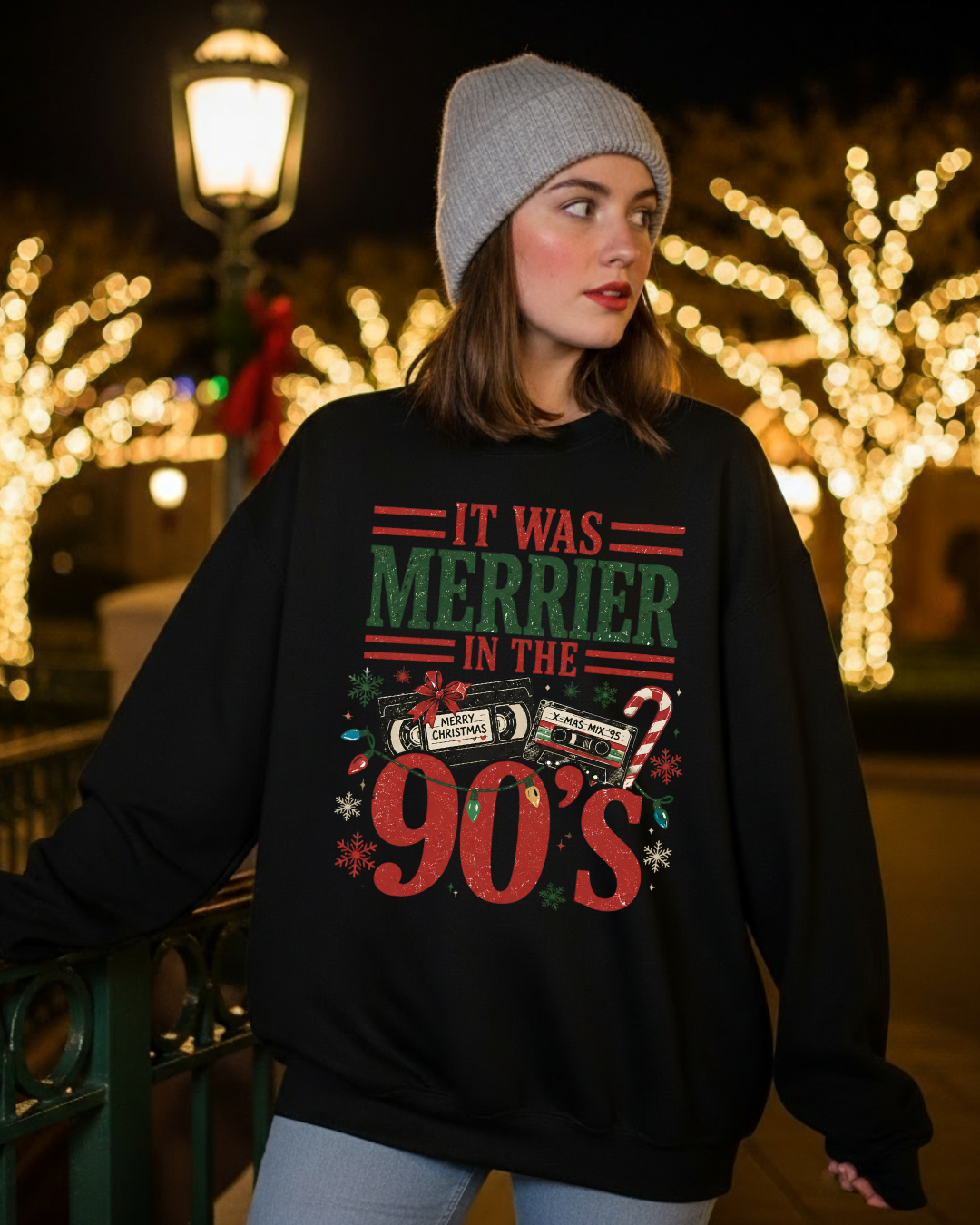 It Was Merrier In The 90s Crewneck