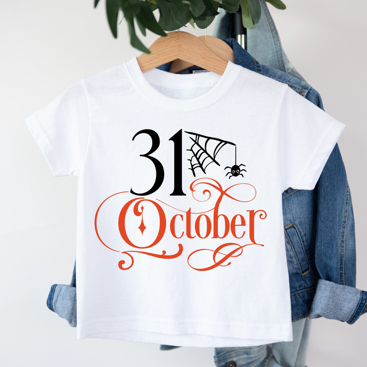 October 31st Halloween Toddler &amp; Youth Tee-Shirt