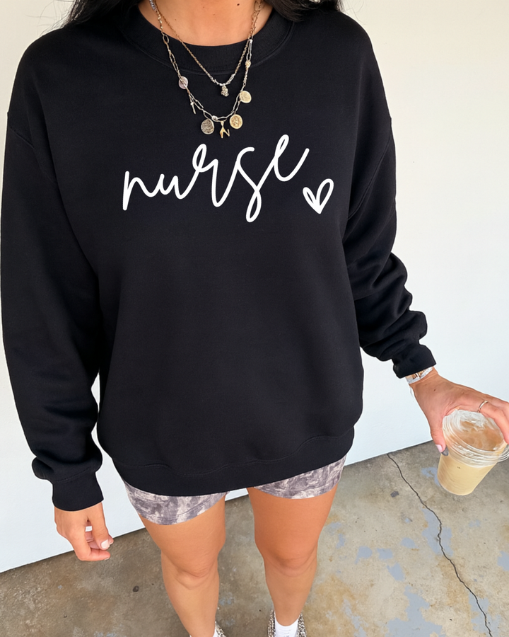 Nurse Love Women’s Crewneck Sweatshirt