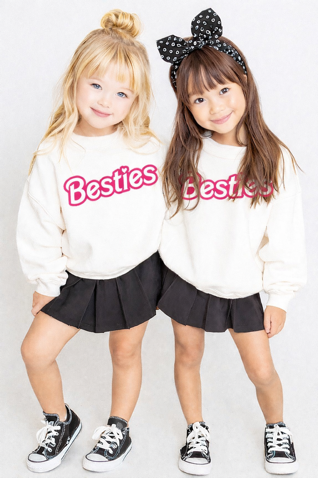 Besties Kids Crewneck Sweatshirt
