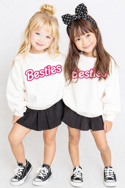 Besties Kids Crewneck Sweatshirt