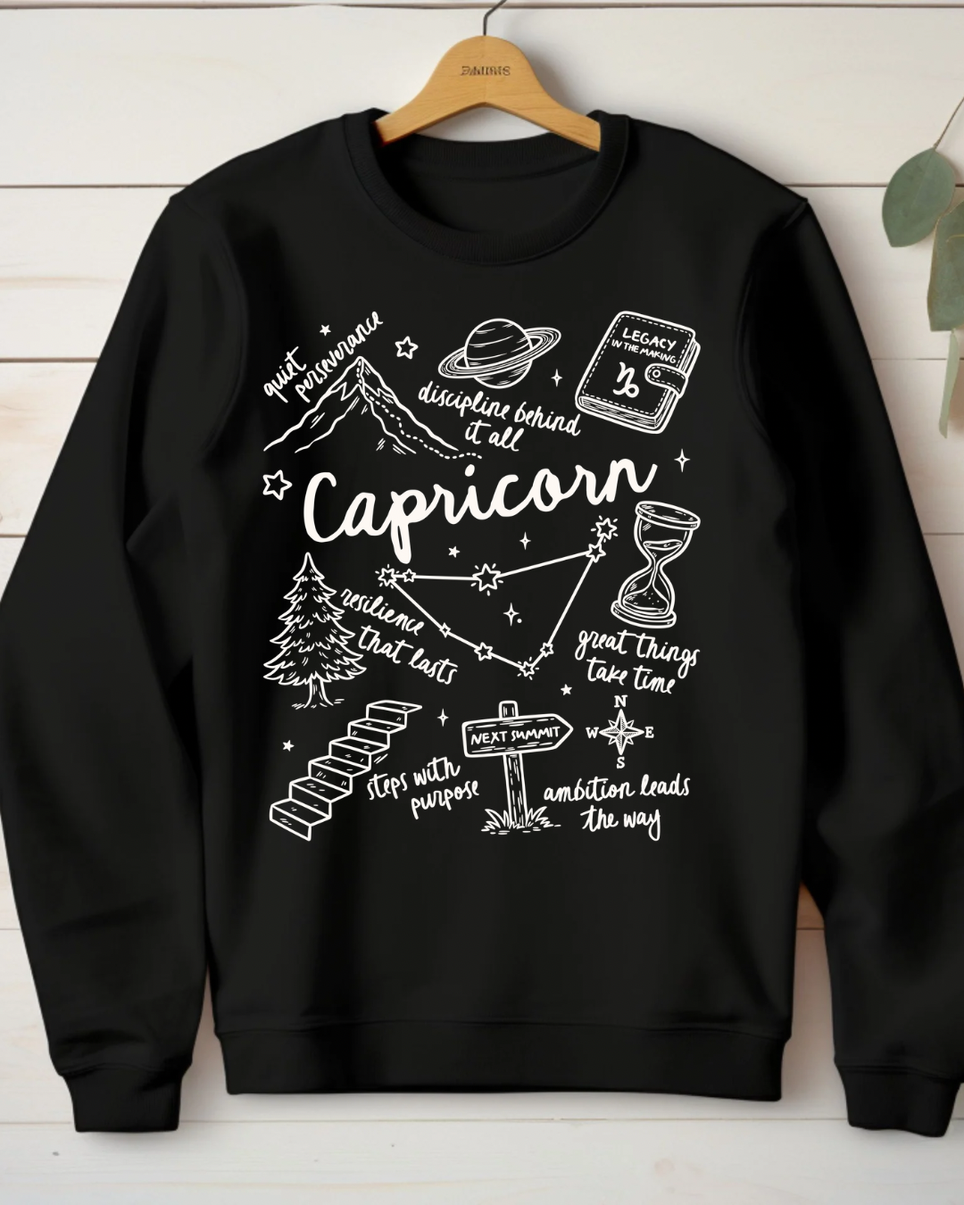 Zodiac Reflection Women’s Crewneck Sweatshirt