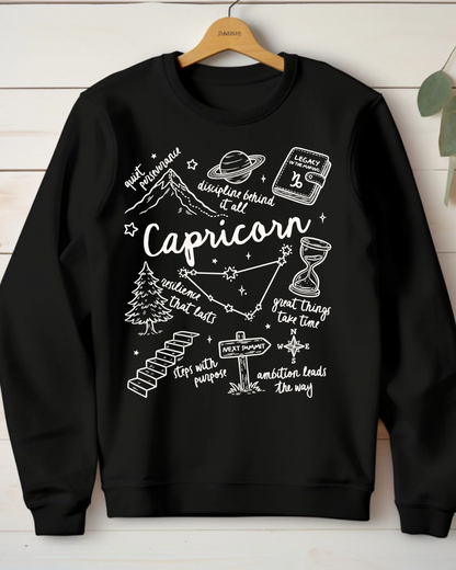 Zodiac Reflection Women’s Crewneck Sweatshirt