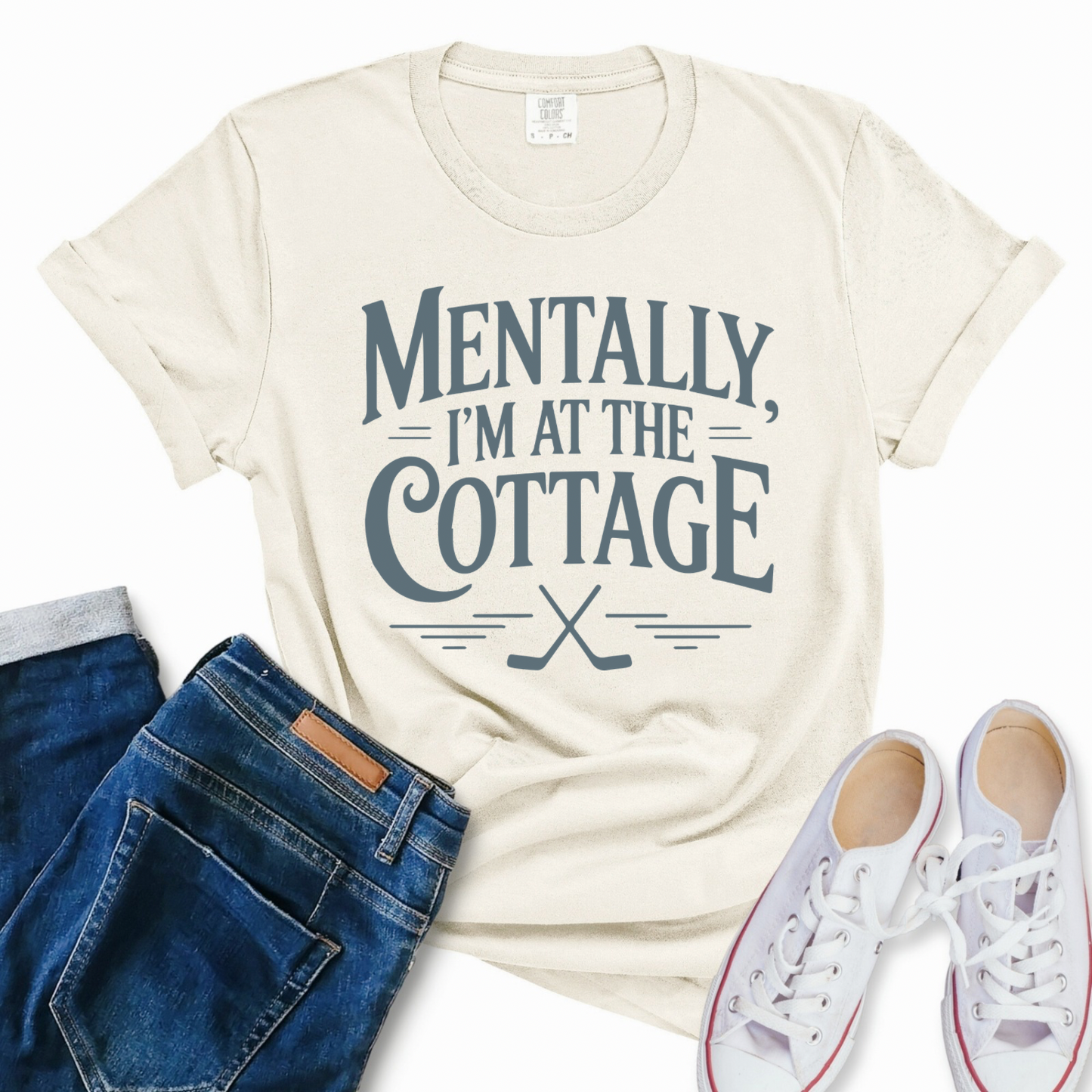 Mentally, I’m At The Cottage Tee-Shirt
