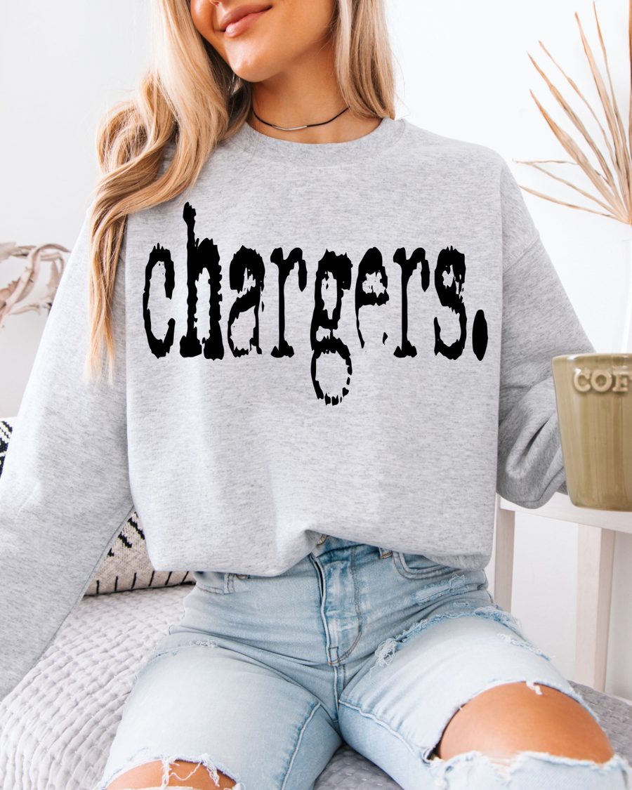 AFC Football Typography Women’s Crewneck