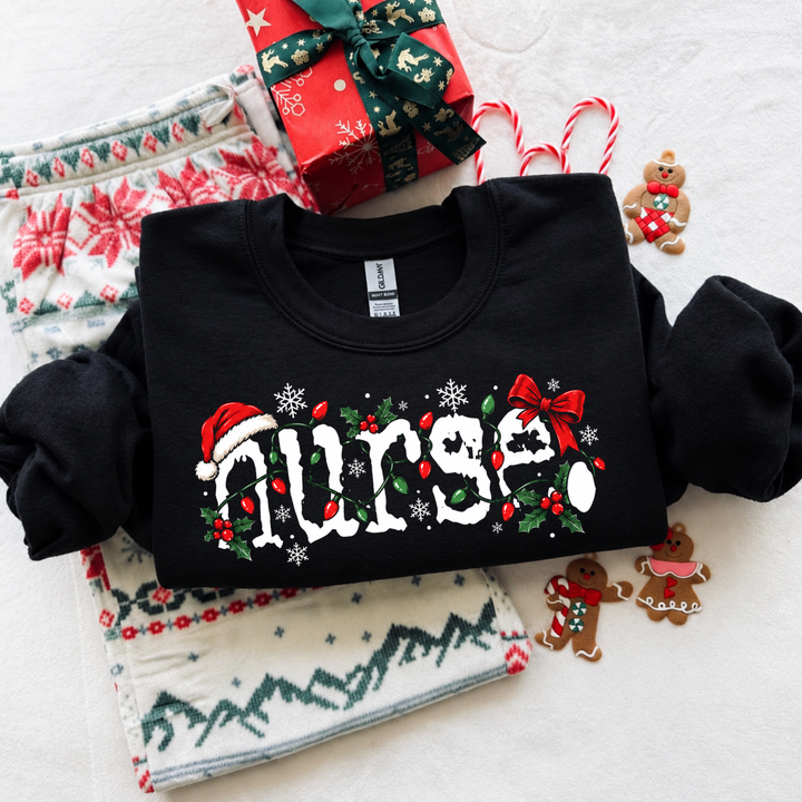 Naughty Or Nice Nurse Crewneck