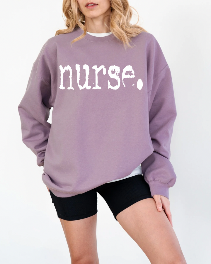 Summer Siesta Nurse Women’s Crewneck