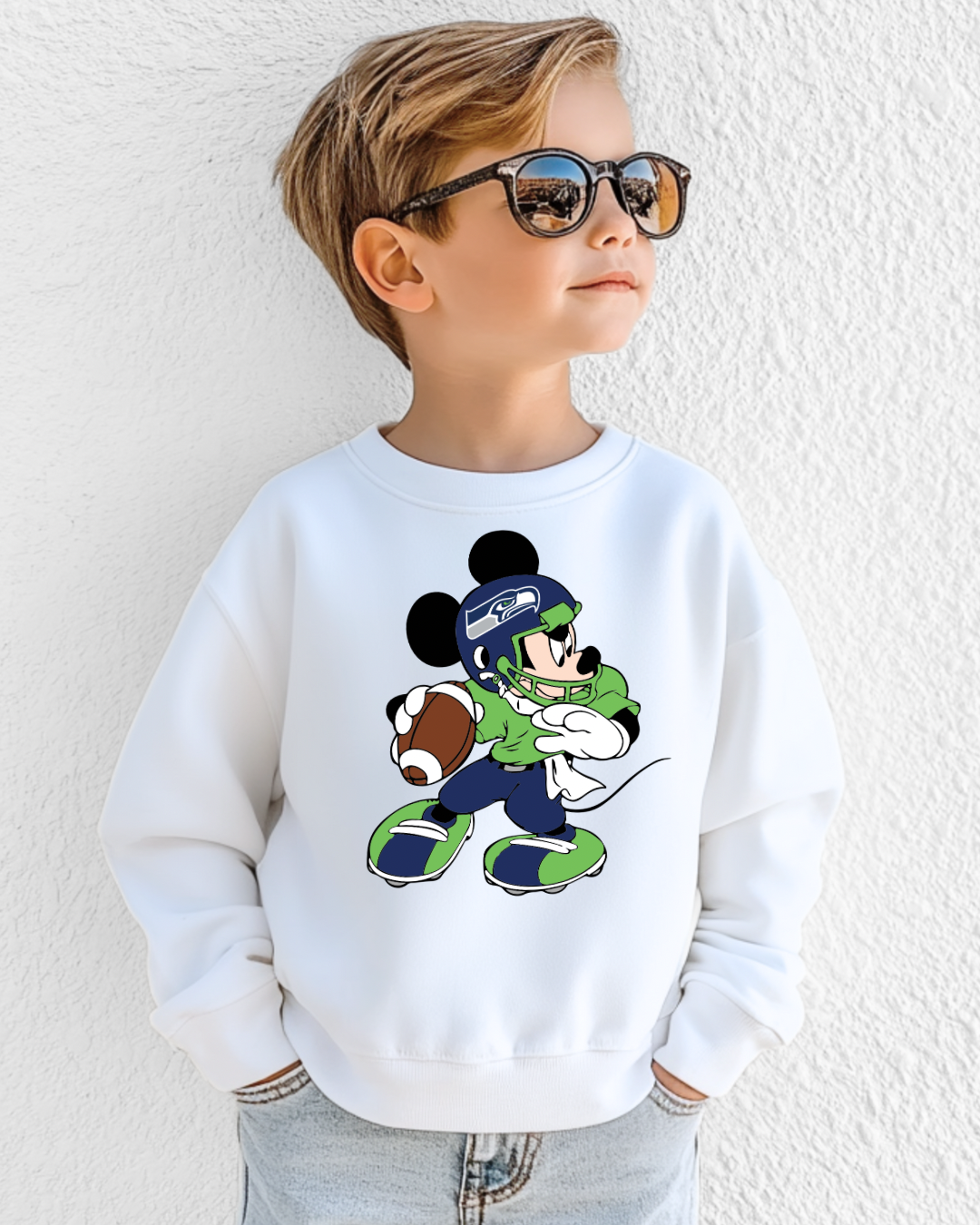 NFC MM Football Kids Crewneck