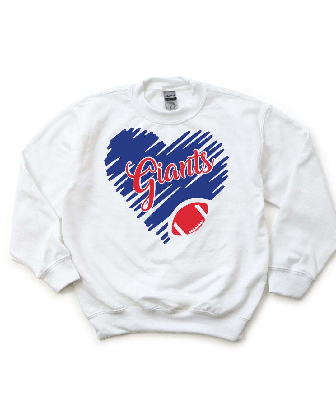 NFC I Heart My Team Kids Crewneck