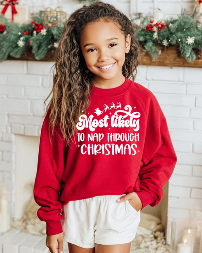 Most Likely To…Kids Crewneck Sweatshirt