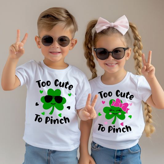 Too Cute To Pinch Toddler & Kids Tee-Shirts