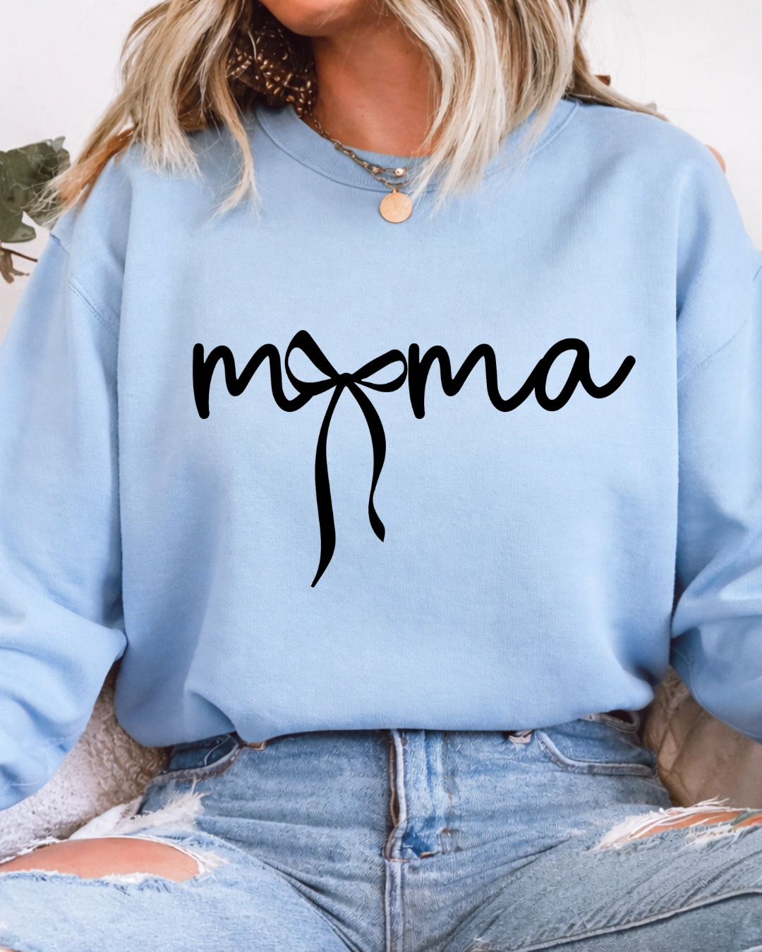 M🎀MA Women’s Crewneck Sweatshirt