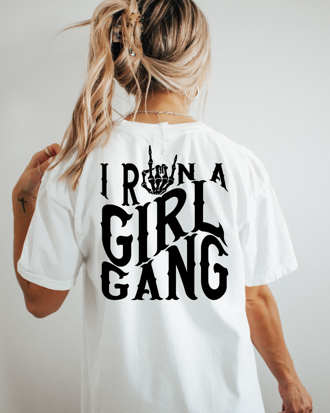 I Run A Girl Gang Women’s Tee-Shirt