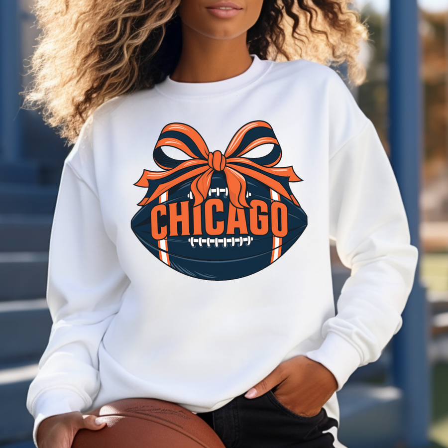 Chicago Bow Football Women’s Crewneck